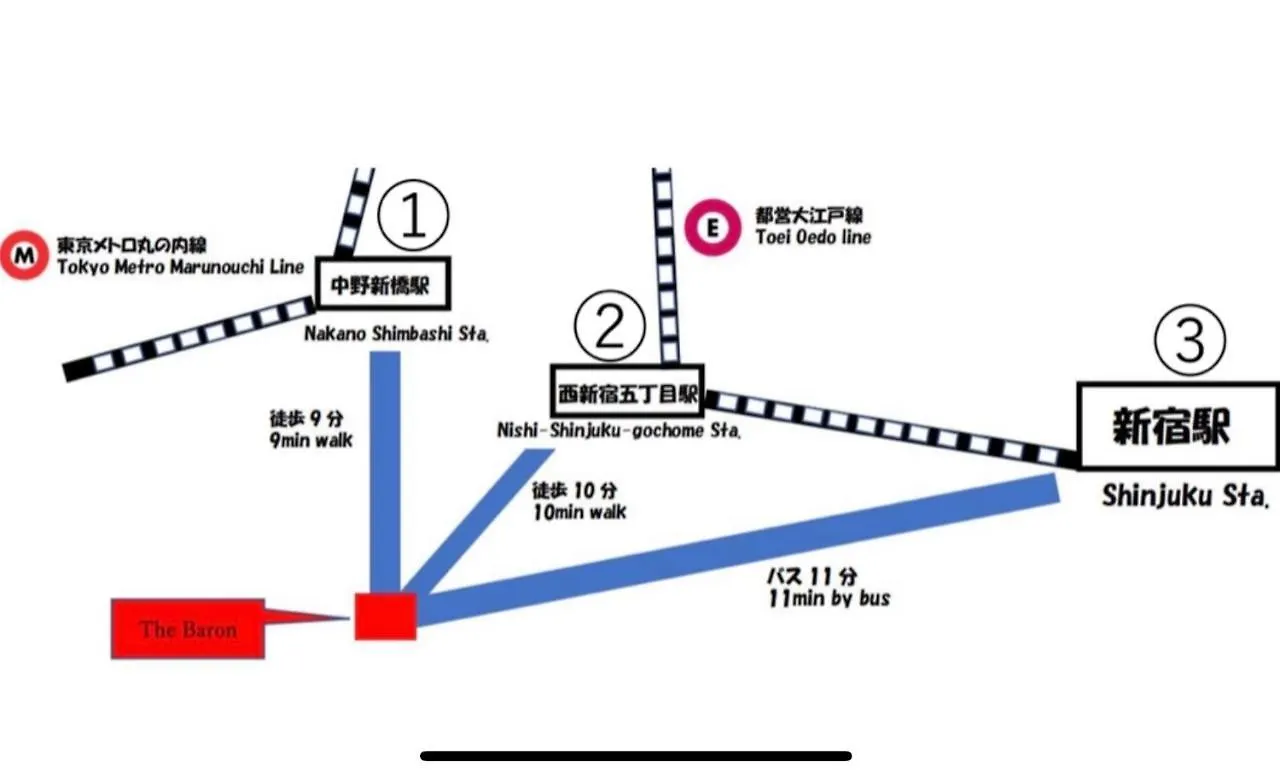新規オープン・新宿駅2キロ圏内・築3年デザイナーズマンション Tokio 0*,